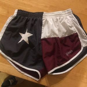 XL, Texas flag athletic shorts, Tyler’s brand